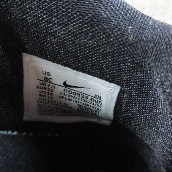 Nike Kyrie Infinity Fire and Ice Sneakers Toddler 8C Black DD0333 005 Basketball - Picture 6 of 6